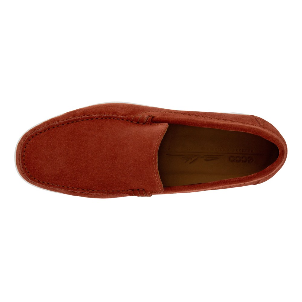 ECCO Mens Moccasins Brown - S Lite Moc - ADF-076918